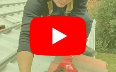 Video de Rehabilitación Tejado con Chapa y Teja de Hormigón · Trabajo y Proceso